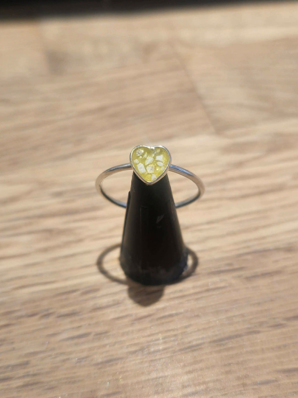 Stacker heart ring