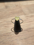 Stacker heart ring