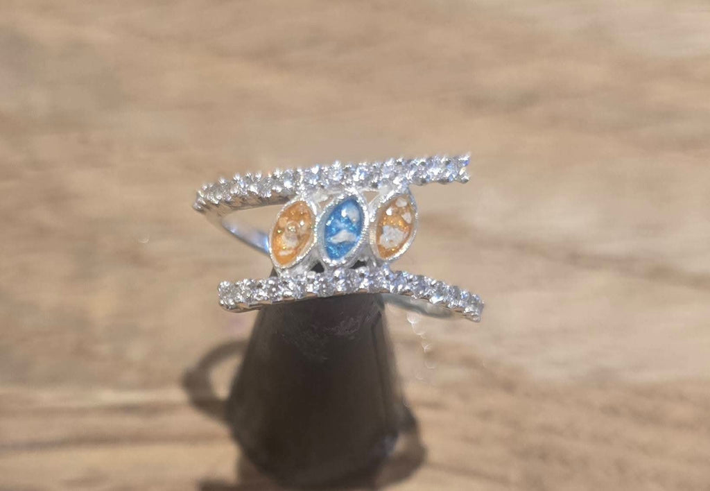 Three Marquise ring