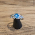 CZ square ring