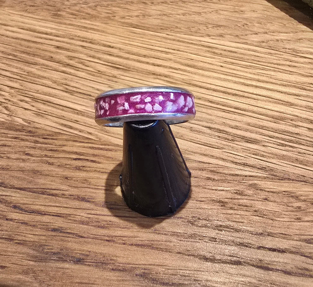 Solid Silver Narrow Channel Ring