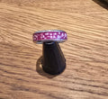 Solid Silver Narrow Channel Ring