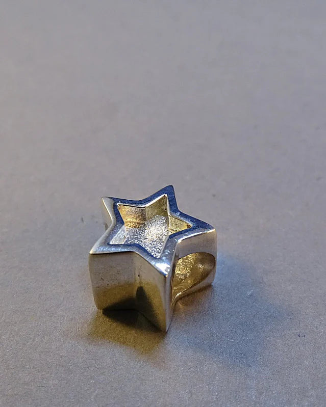 Silver Star Charm