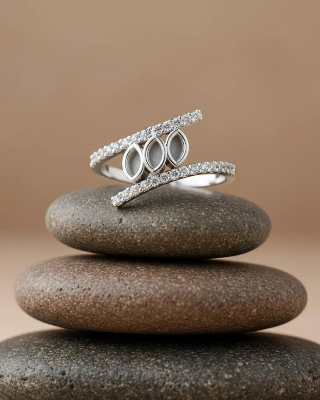 Three Marquise ring